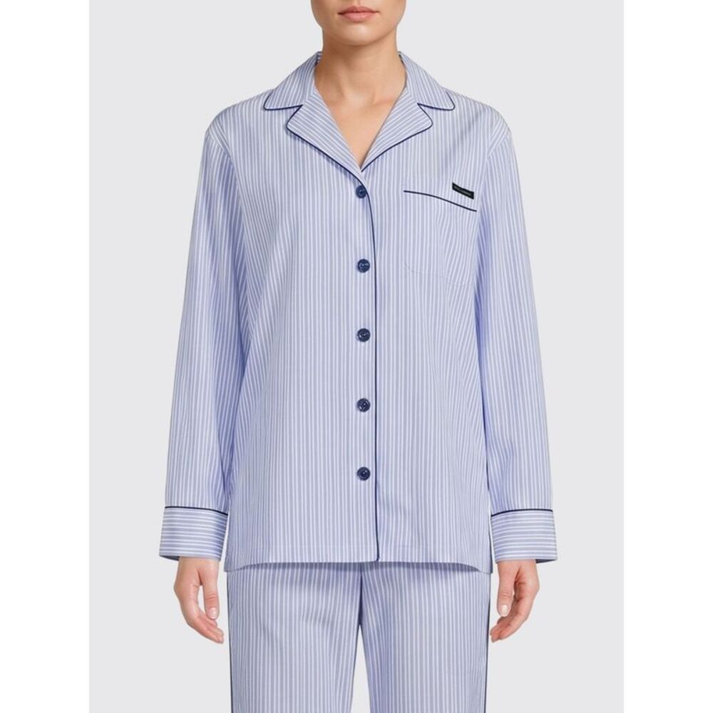 Dolce & Gabbana Women Dolce & Gabbana Striped Cotton And Silk Shirt